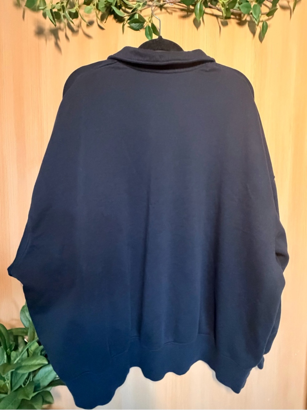 Nike Women’s Black Oversized Quarter-Zip - Picture 4 of 4